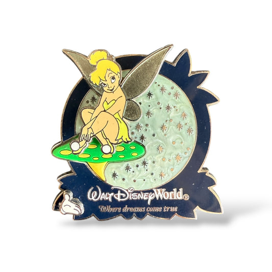 WDW White Glove Where Dreams Come True Tinker Bell Pin