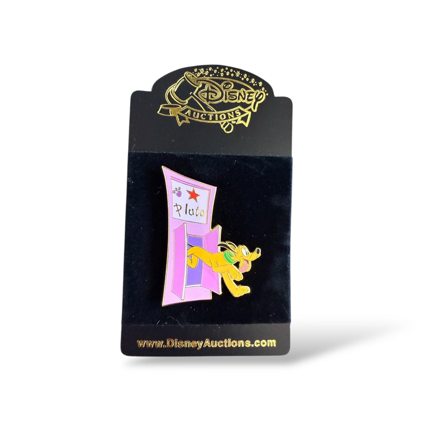 Disney Auctions Dressing Room Pluto Pin