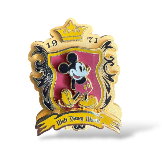WDW Classic 1971 Logo Mickey Mouse Pin
