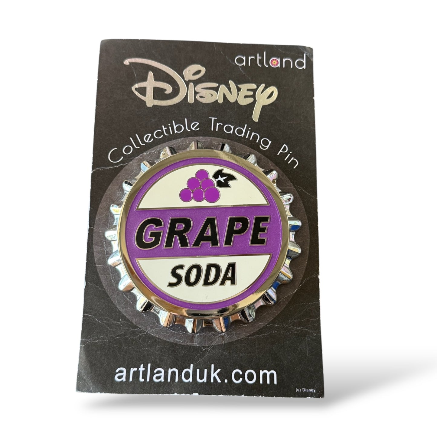 Artland Pixar's Up Grape Soda Badge Jumbo Pin
