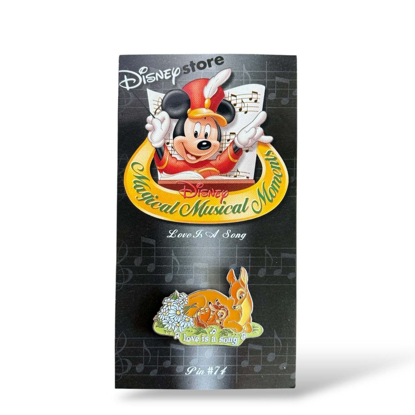 Disney Store Magical Musical Moments Love Is A Song Pin