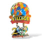 WDW Millennium Village 2000 Mickey Mouse, Donald Duck and Goofy Dangle Pin