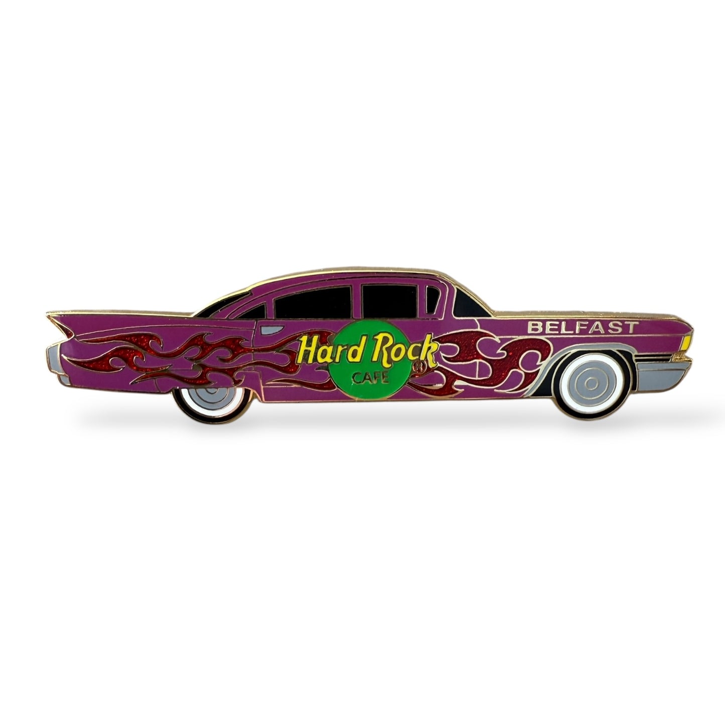Belfast Hard Rock Cafe Hot Rod Pin