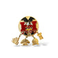 WDW 4 Park Icon Dangle Gold Pin