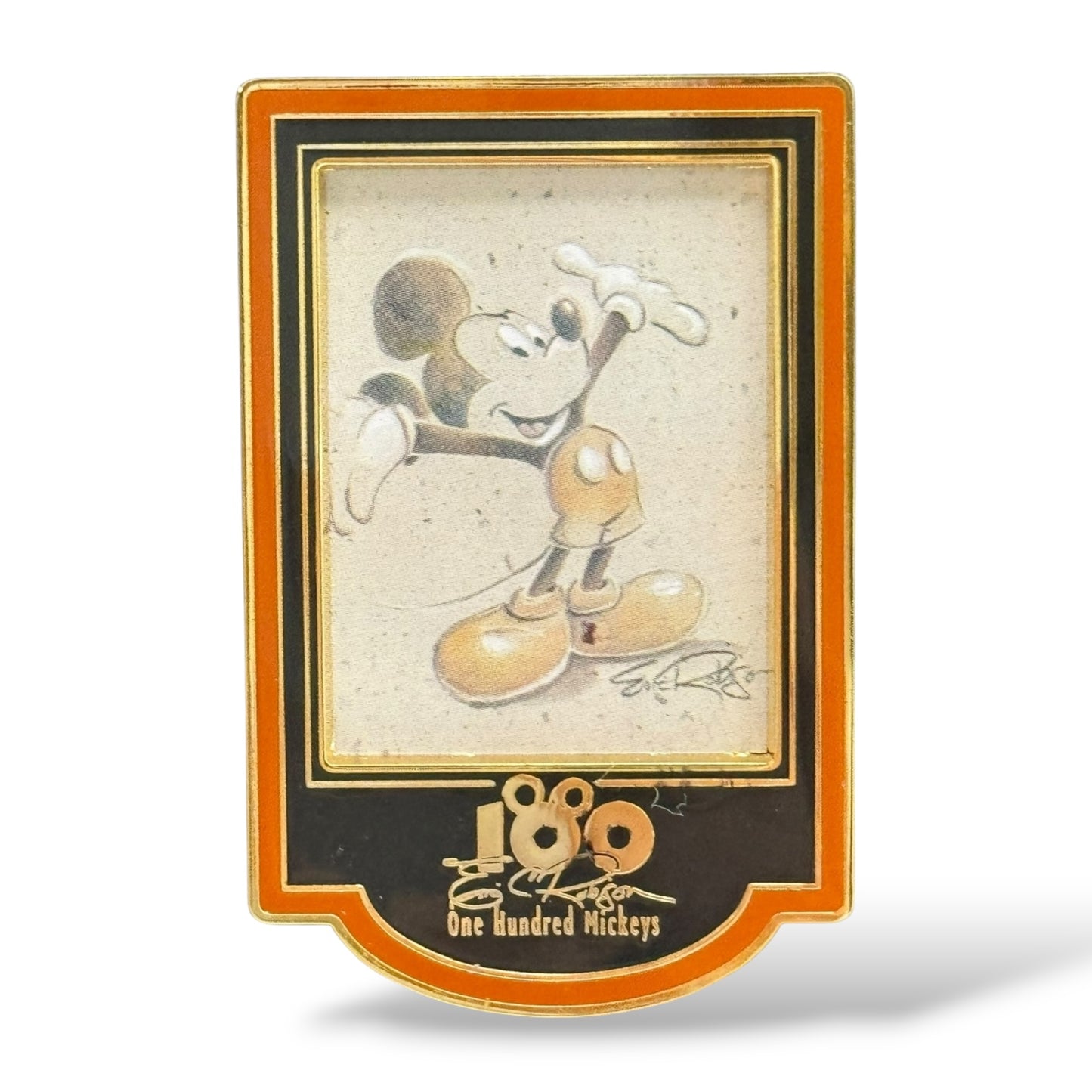 DLR One Hundred Mickeys Sepia Pin