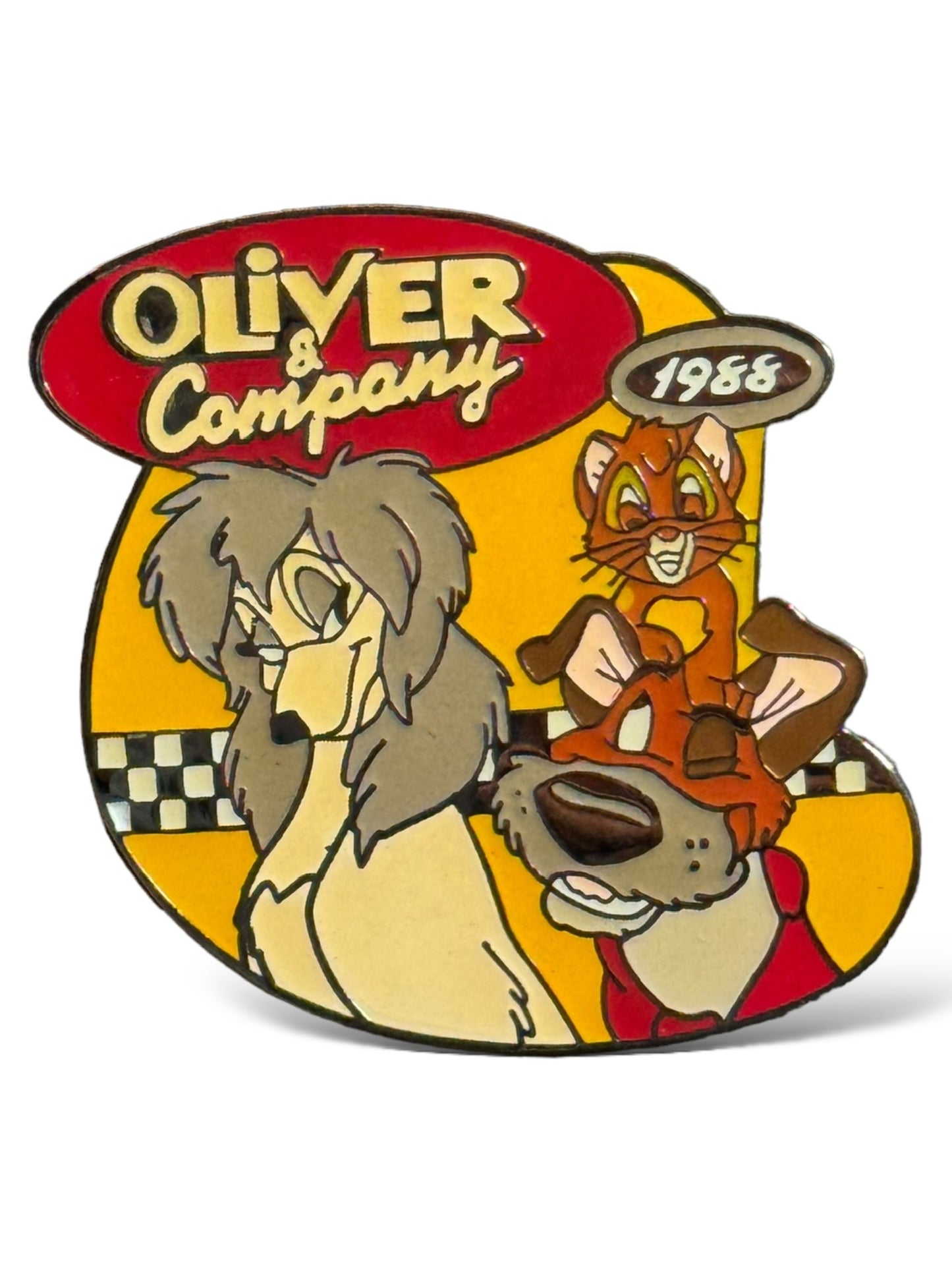 Disney Store Countdown To The Millennium Oliver & Co. Pin