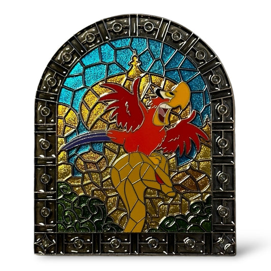 WDI Stain Glass Birds Iago Pin