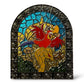 WDI Stain Glass Birds Iago Pin