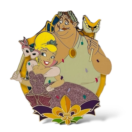 WDI Mardi Gras 2024 Charolette and Big Daddy Pin