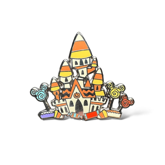 Disney Parks Candy Corn Castle Pin