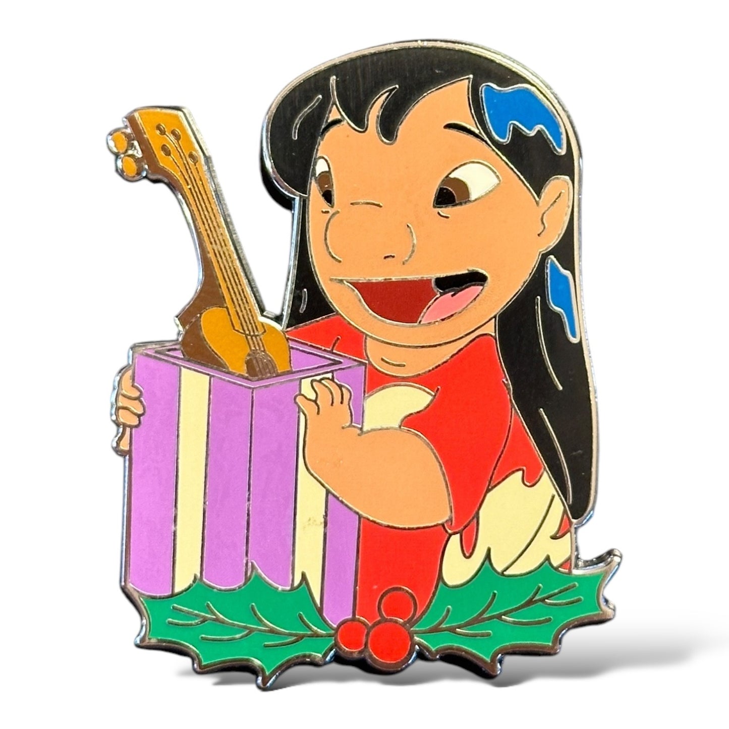 Disney Parks Gift For You Holiday Present Pin Set