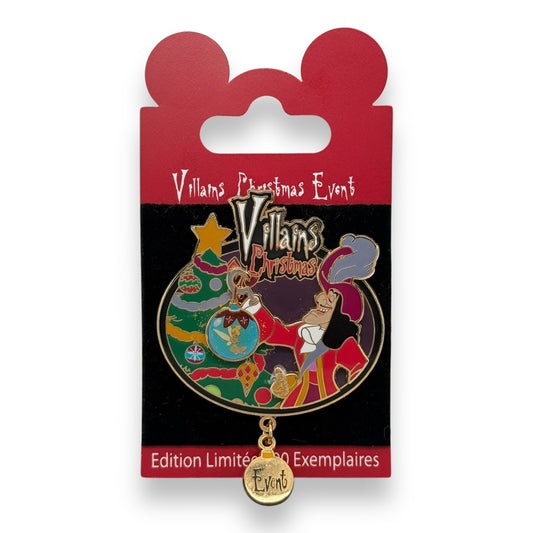 DLRP Villains Christmas Event Hook Pin