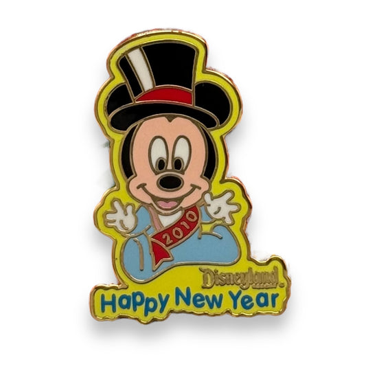 DLR New Year's Eve 2009 & Happy New Year 2010 Pin