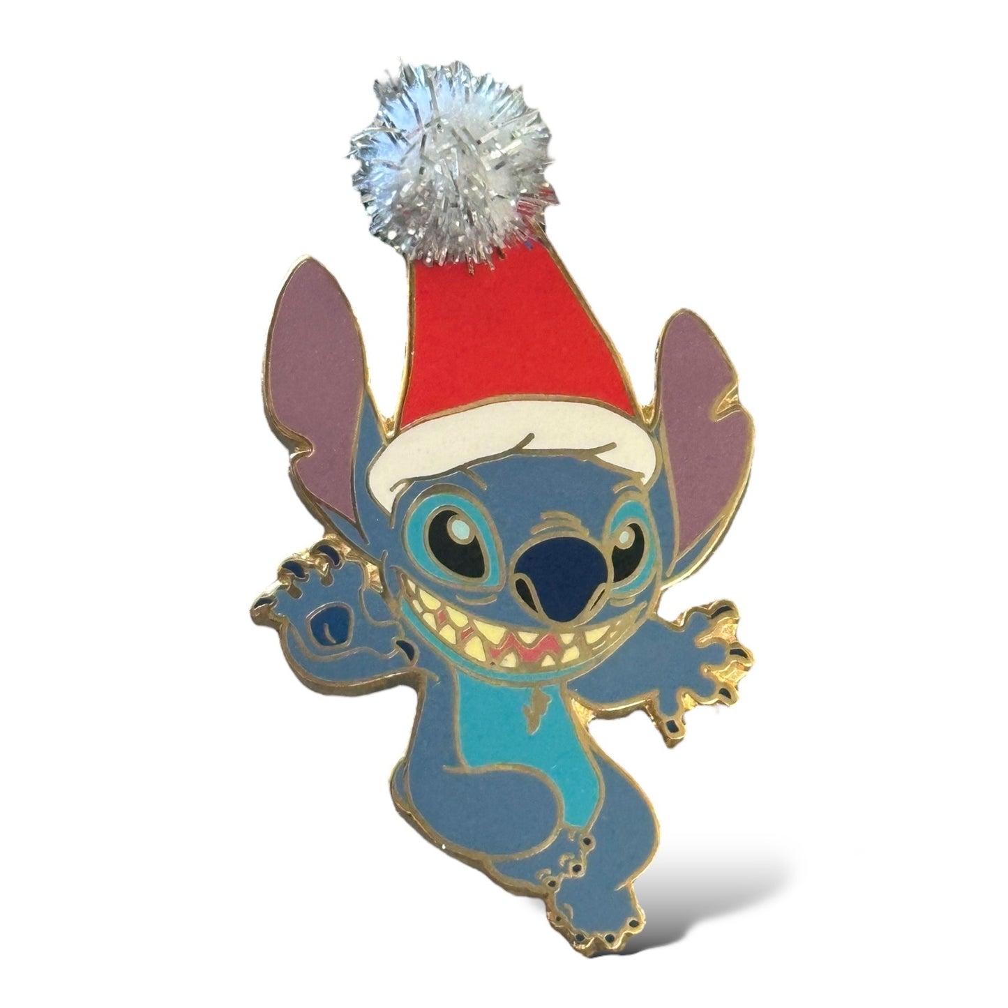 DSSH Stitch with Santa Hat Pin