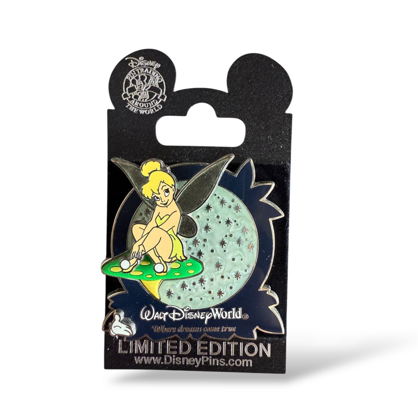 WDW White Glove Where Dreams Come True Tinker Bell Pin