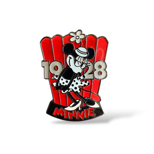 Disney Store Countdown To The Millennium Minnie Mouse 1928 Pin