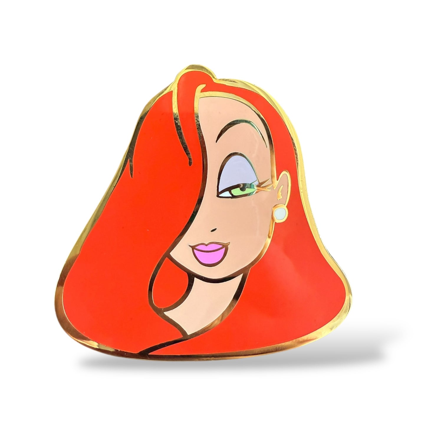 Disney Shopping Jessica Rabbit Face Jumbo Pin