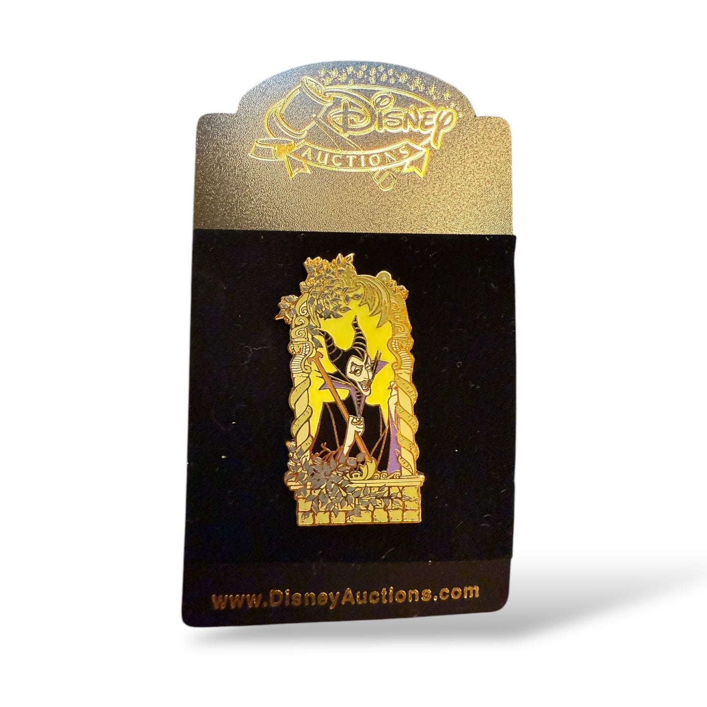 Disney Auctions Maleficent in Frame Pin