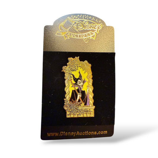 Disney Auctions Maleficent in Frame Pin
