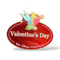 WDI Tinker Bell Valentine's Day Name Tag Pin