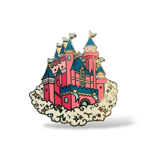 Sleeping Beauty Castle Chibi Fantasy Pin