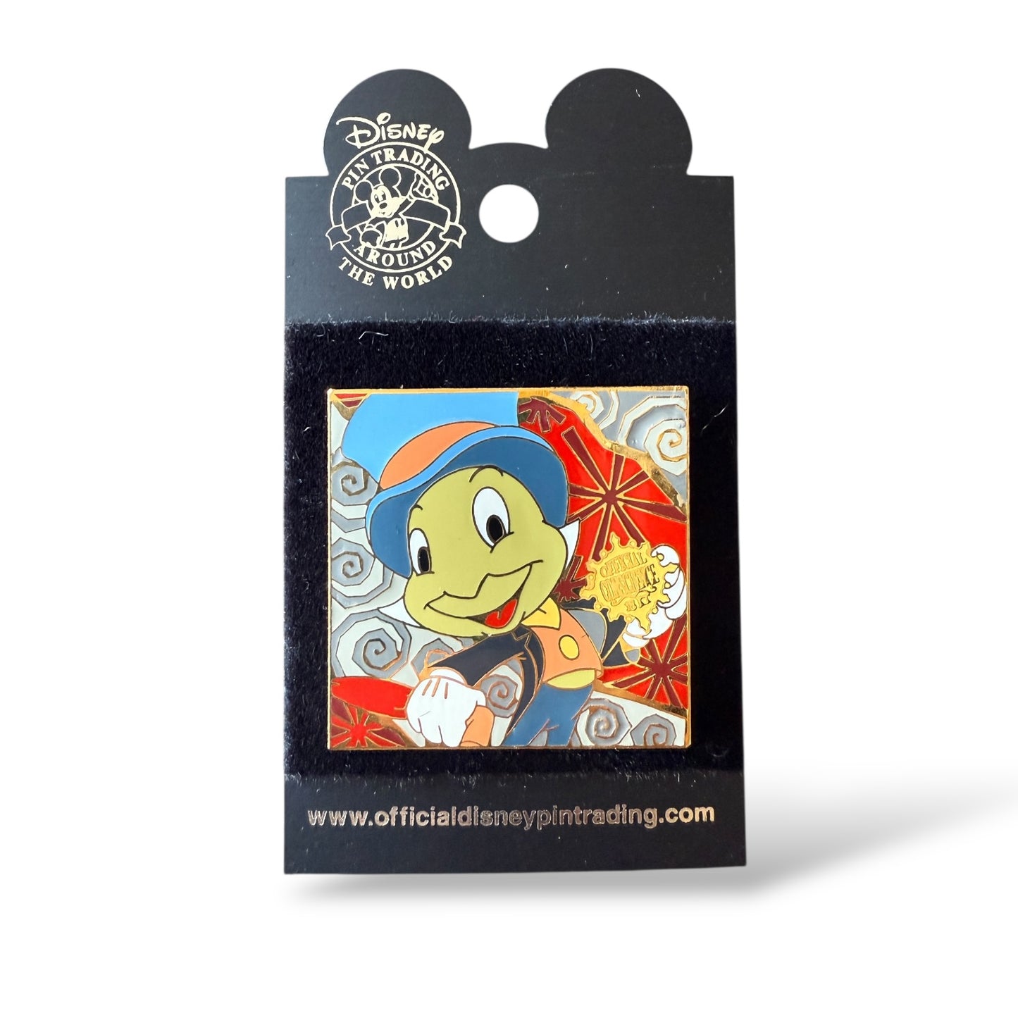 Disney Parks Psychedelic Square Jiminy Pin