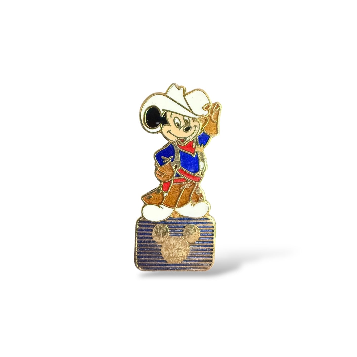 Disney Parks Disney Channel Mickey Cowboy New Version Pin