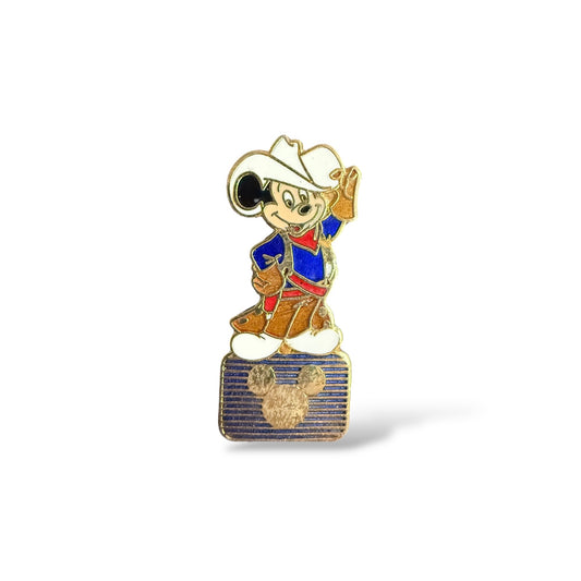 Disney Parks Disney Channel Mickey Cowboy New Version Pin