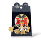 WDW 4 Park Icon Dangle Gold Pin