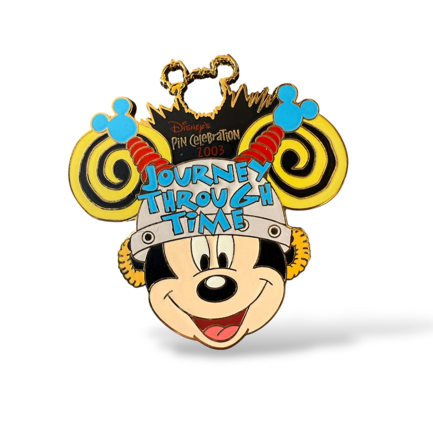 WDW Journey Through Time Pin Event Mickey Mouse Logo Pin