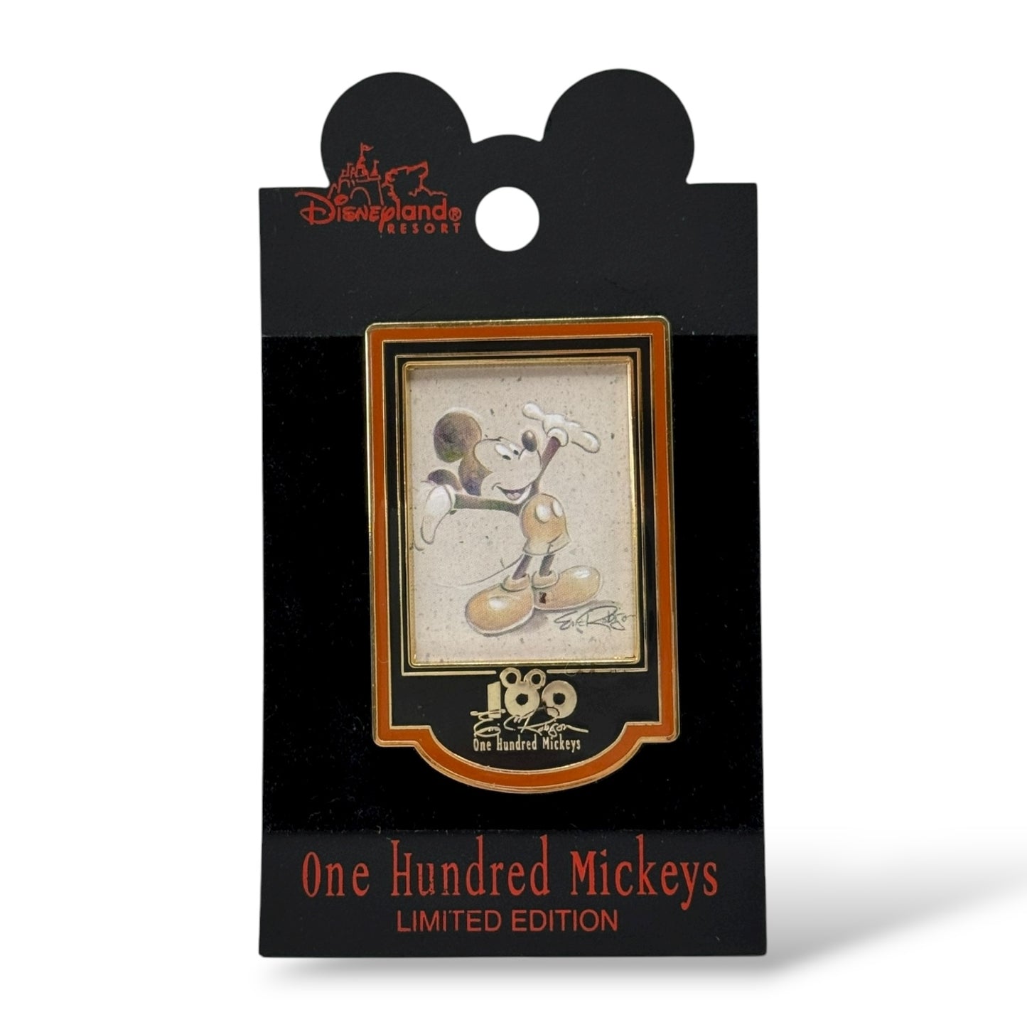 DLR One Hundred Mickeys Sepia Pin