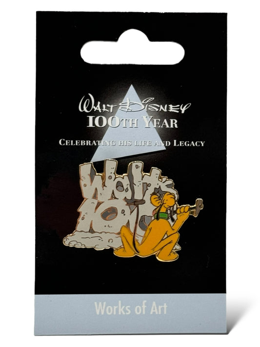 JDS Walt Disney 100th Year Works of Art Pluto Pin