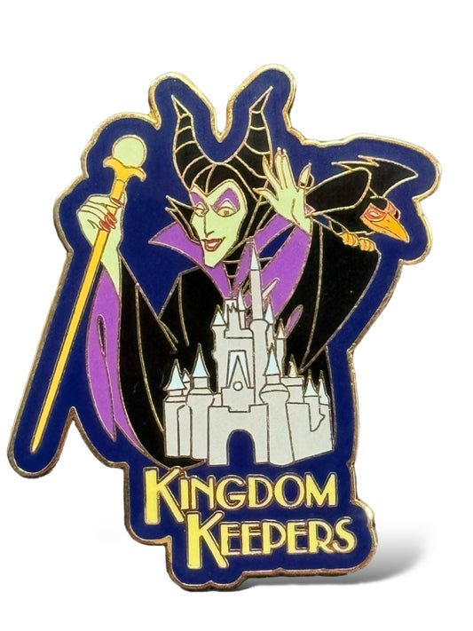 WDW The Kingdom Keepers Maleficent & Raven Pin