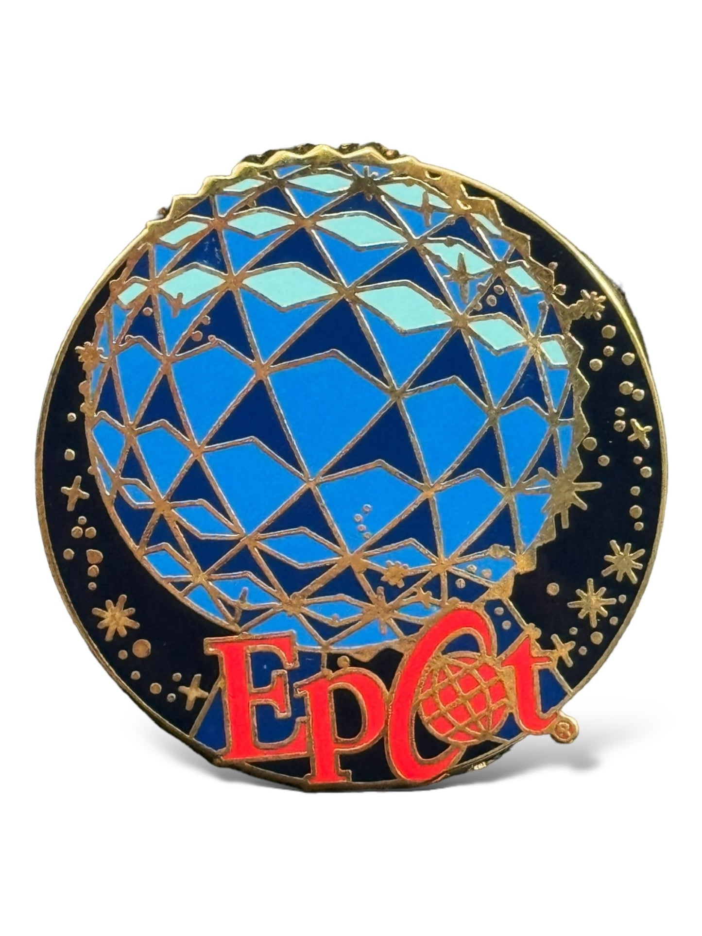 WDW Booster Collection 4 Parks Logo Epcot Pin