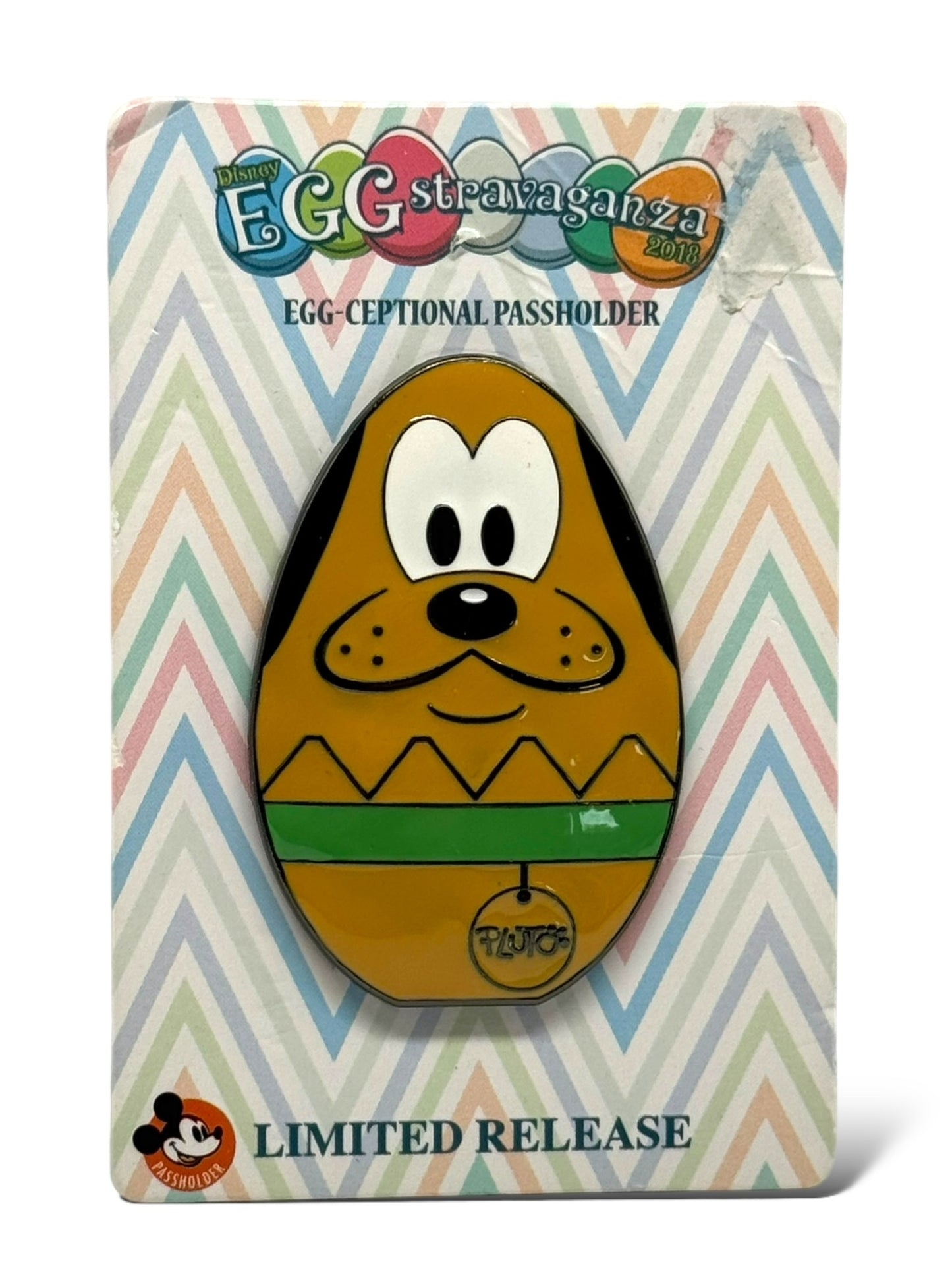 WDW Annual Passholder 2018 Easter Egg-Stravaganza Pluto Pin