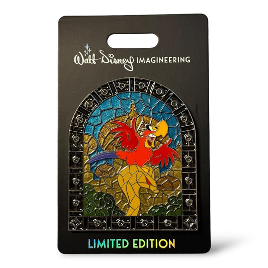 WDI Stain Glass Birds Iago Pin