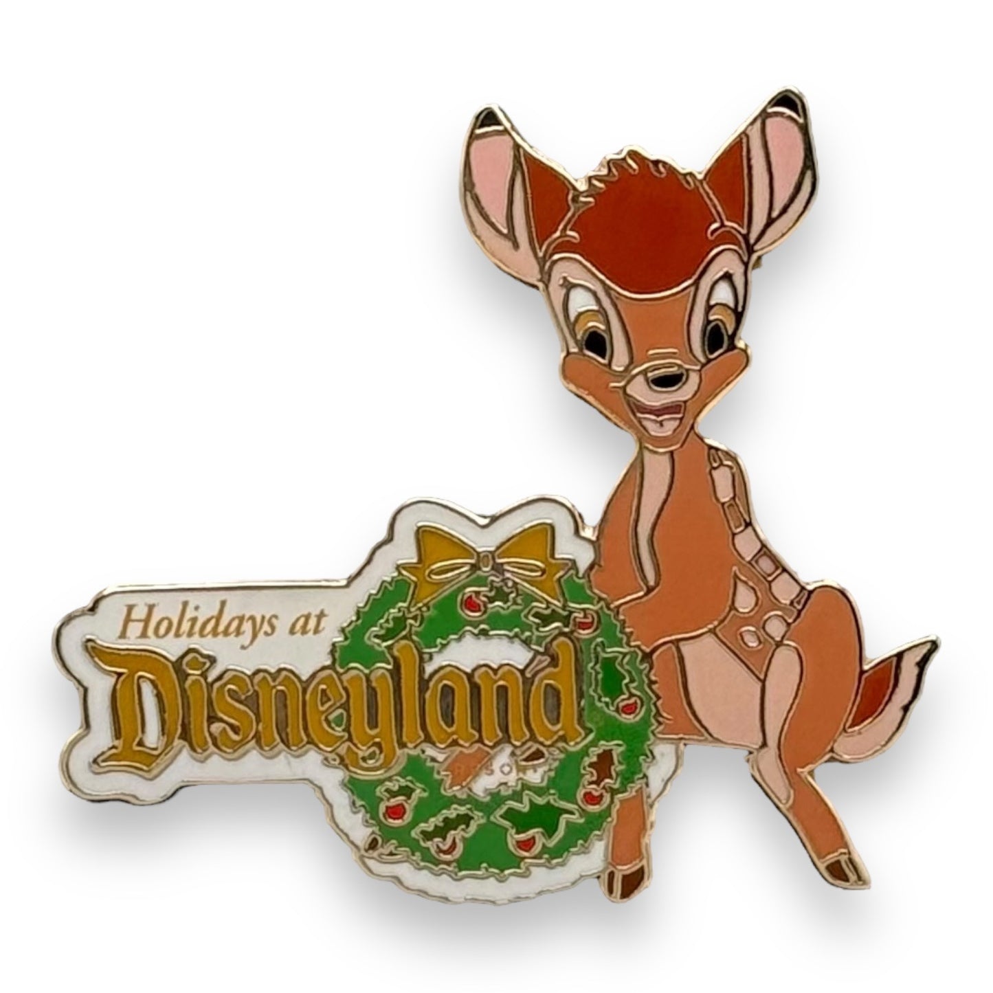 DLR Happy Holiday's Bambi Travel Agent Premium Pin