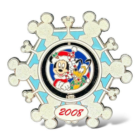 DVC Merry Member Mixer 2008 Snowflake Spinner Pin