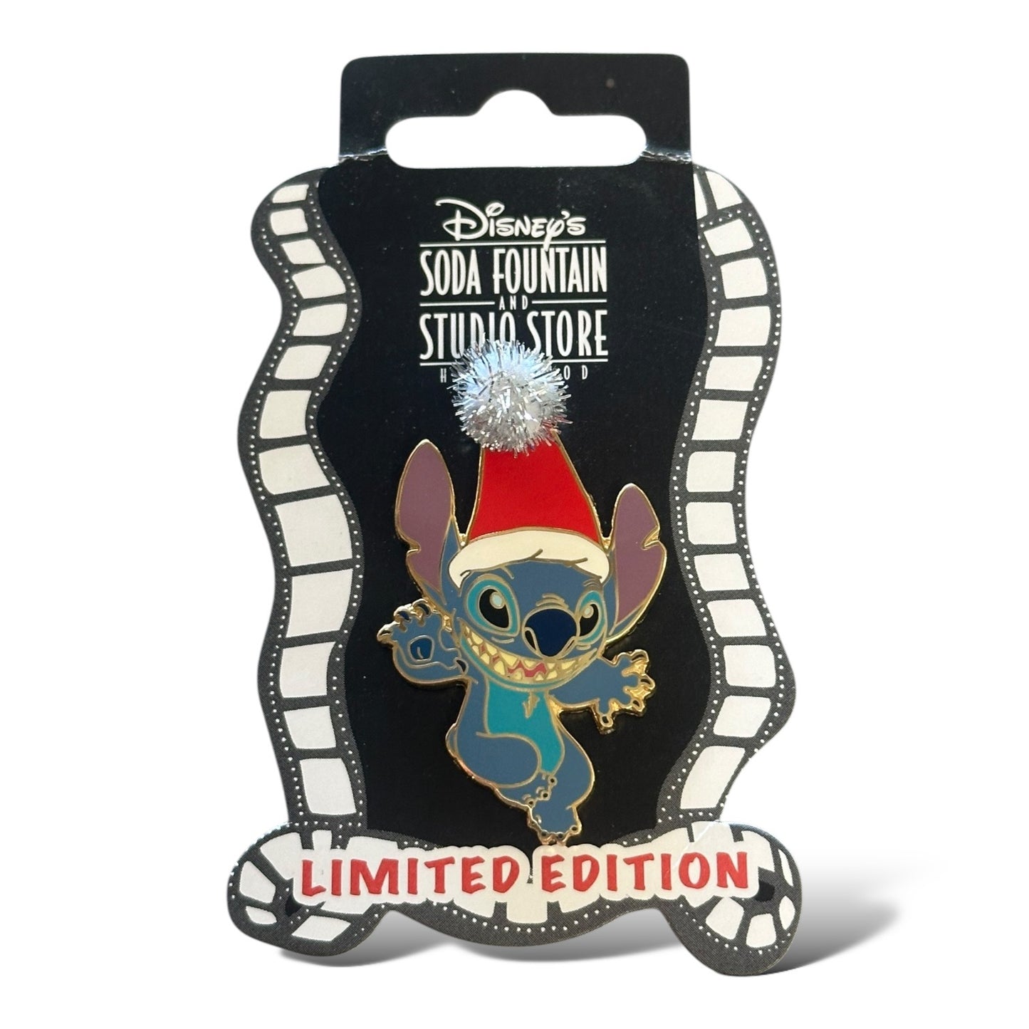 DSSH Stitch with Santa Hat Pin