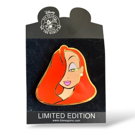 Disney Shopping Jessica Rabbit Face Jumbo Pin