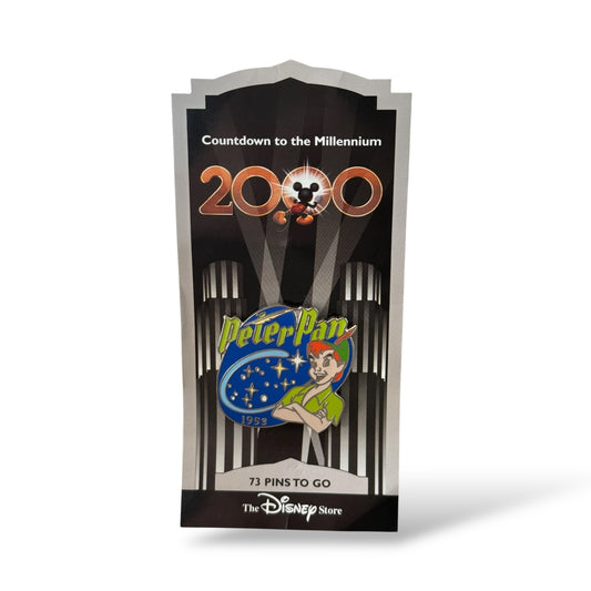 Disney Store Countdown To The Millennium Peter Pan 1953 Pin