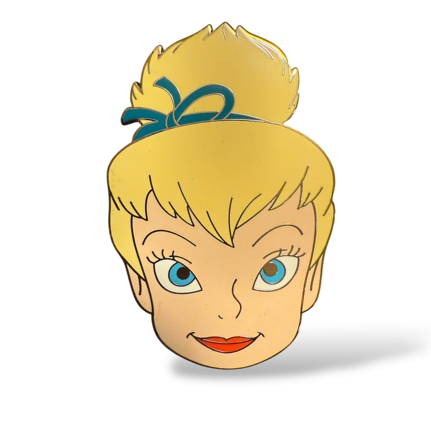 Disney Auctions Tinker Bell Face Jumbo Pin