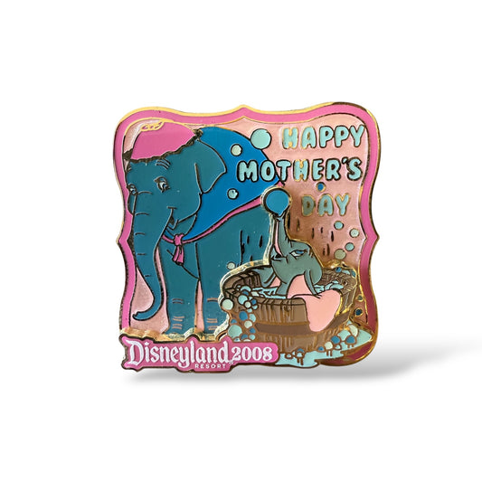 DLR Mother's Day 2008 Mrs. Jumbo and Dumbo Pin