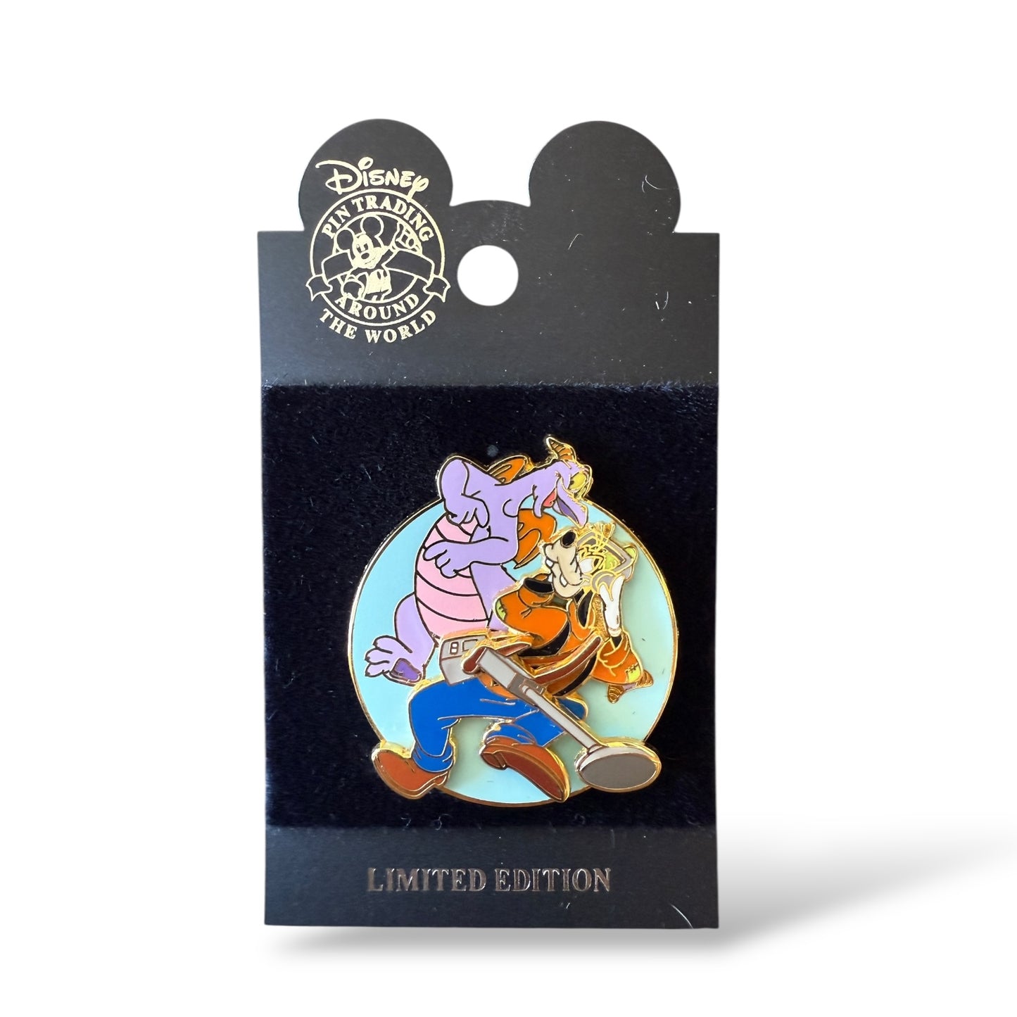 WDW The Search For Imagination Pin Event Figment and Goofy Pin