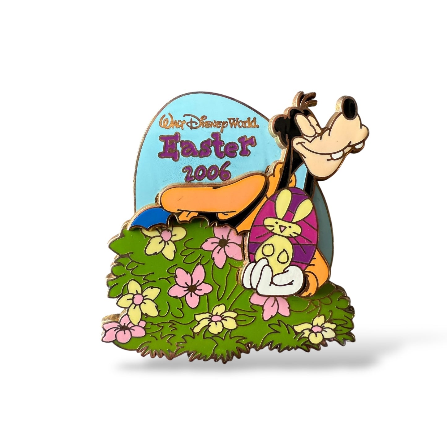 WDW Easter 2006 Egg Hunt Series Goofy Pin