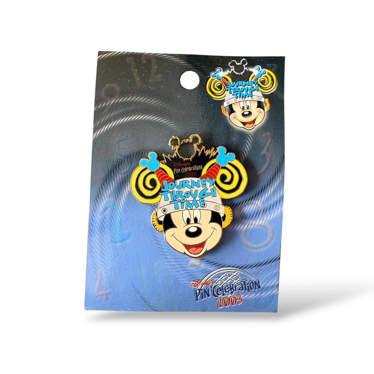 WDW Journey Through Time Pin Event Mickey Mouse Logo Pin