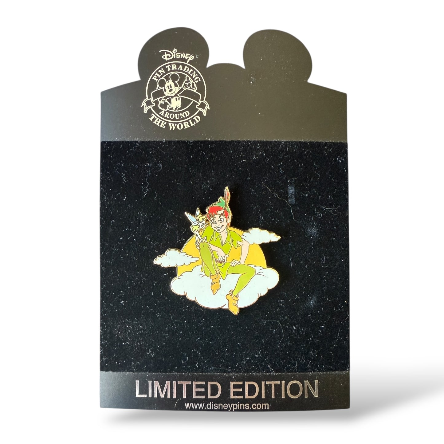 Disney Shopping Sunset Peter Pan and Tinker Bell Pin