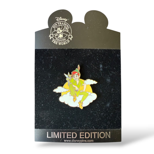Disney Shopping Sunset Peter Pan and Tinker Bell Pin