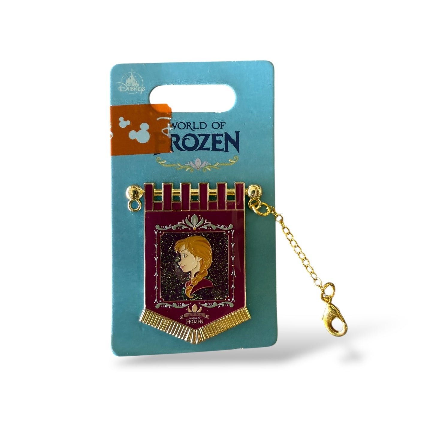 HKDL World of Frozen Chain Banner Anna Pin