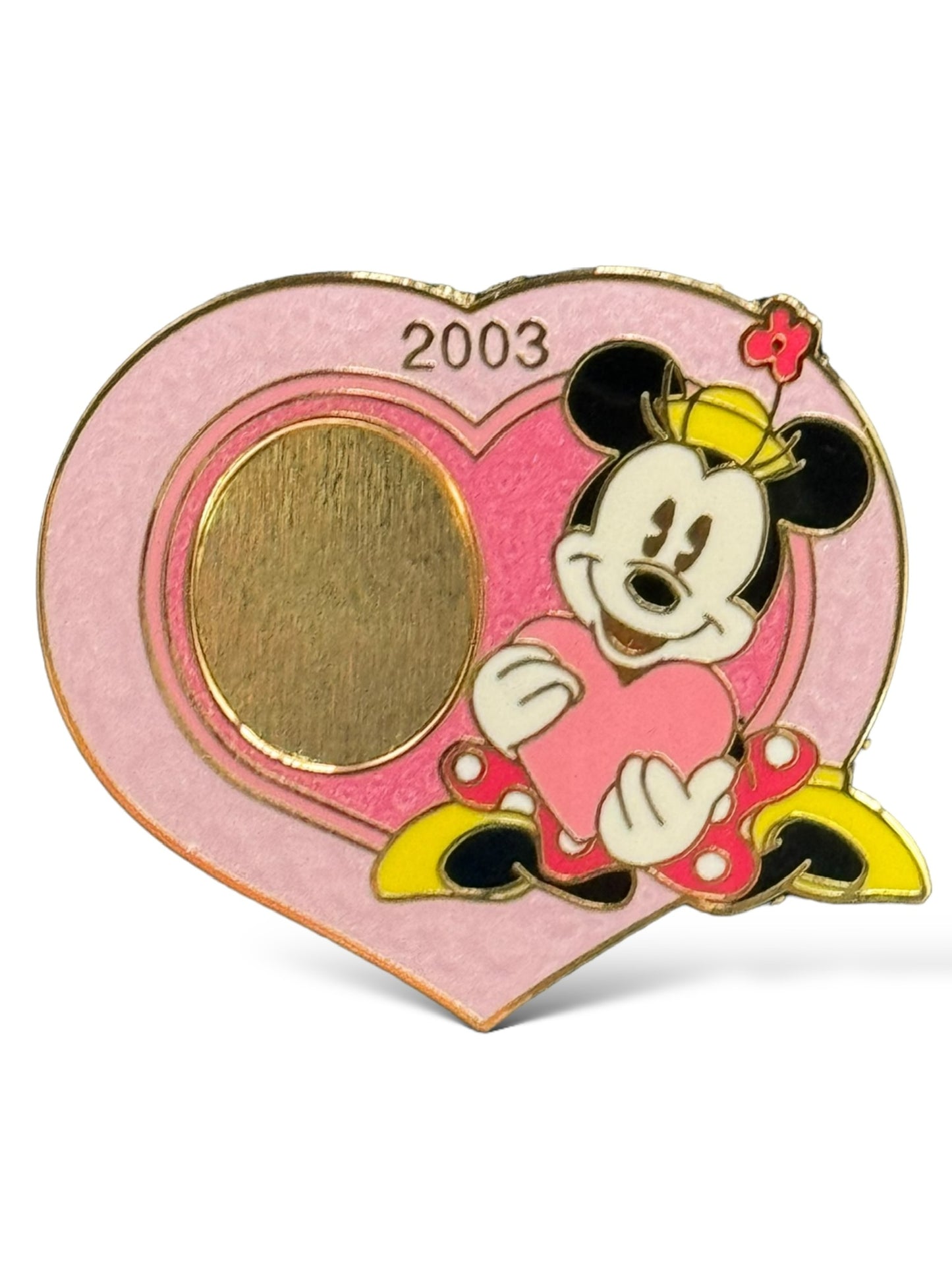 JDS Valentines Days 2003 Minnie Heart Frame Pin